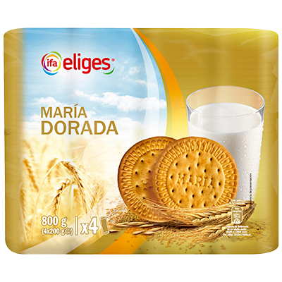 GALLETAS MAR&Iacute;A DORADA 800 G.