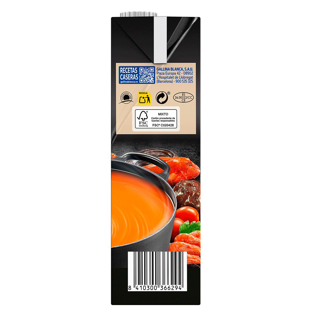 FUMET DE PESCADO 100% NATURAL 1 LITRO